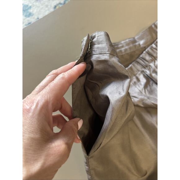 Patchington Pants Brown size 16 Pleated VTG Clearwater FL women’s Formal Career - Picture 7 of 9